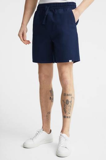 Les Deux Shorts Otto Twill Shorts Blå