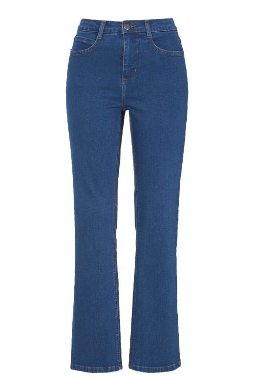 Cellbes Raka jeans i ekologisk bomull Blå Denim