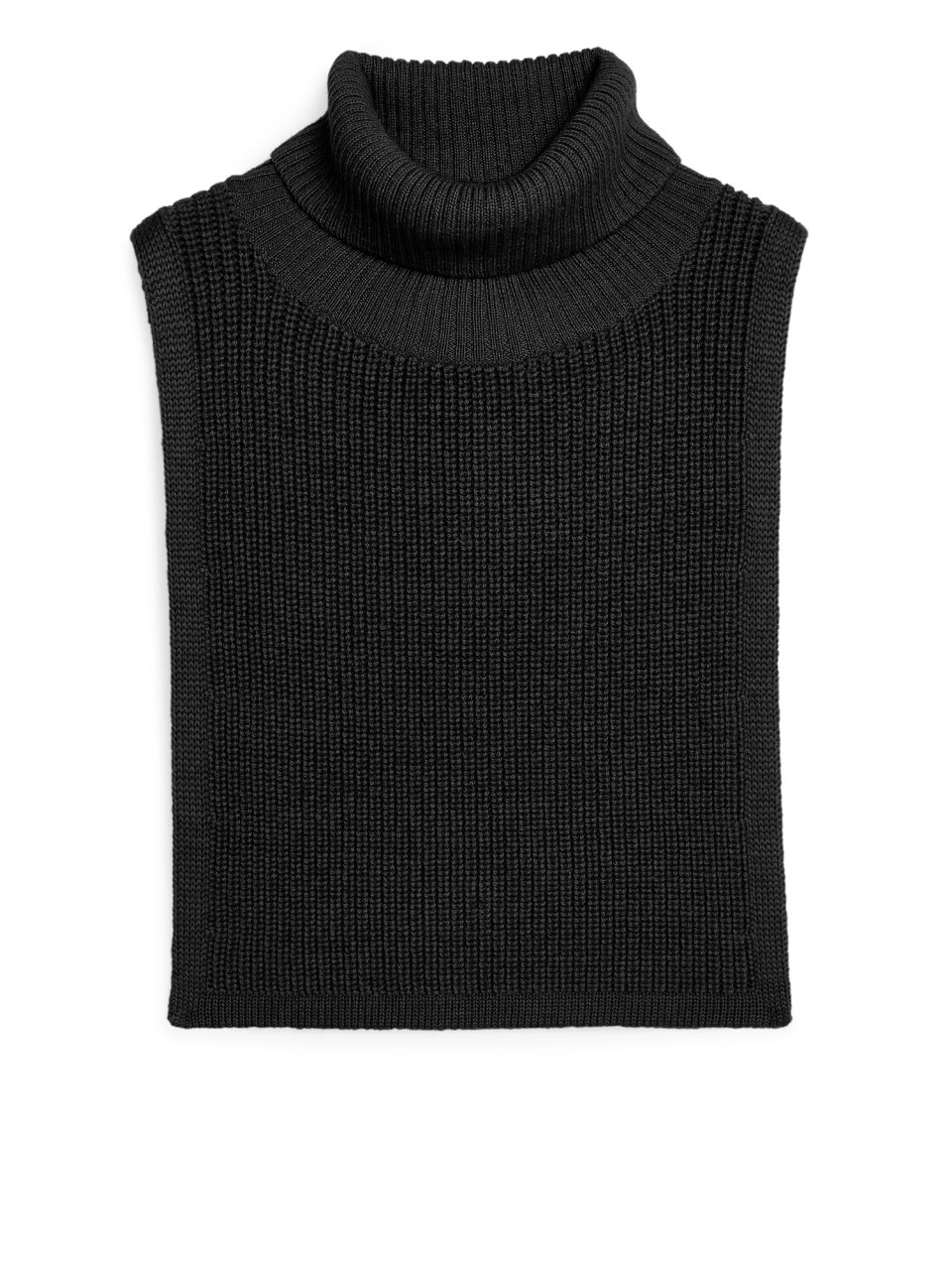 Alpaca Bib Neck - Black