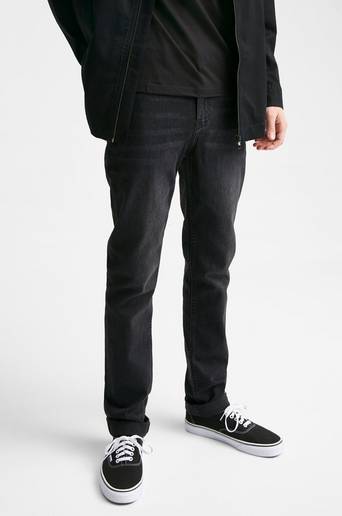 Calvin Klein Jeans Slim Washed Black WR STR Svart