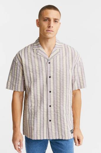 Dr.Denim Kortärmad Skjorta Otto Shirt Multi