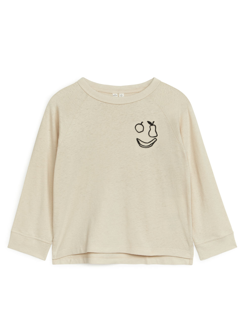 Linen Blend T-shirt - Beige