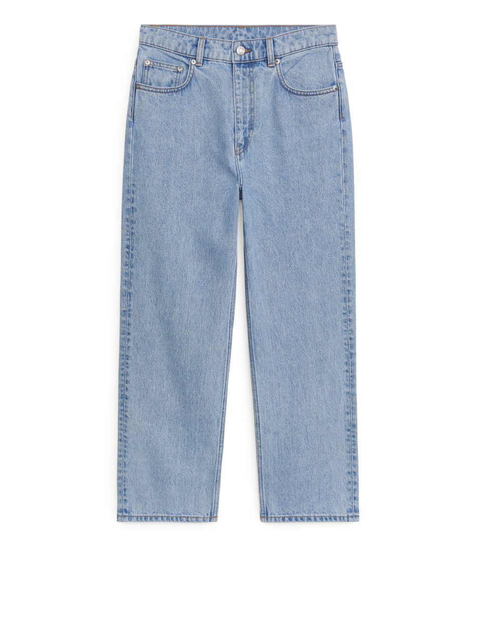 STRAIGHT CROPPED Jeans - Blue