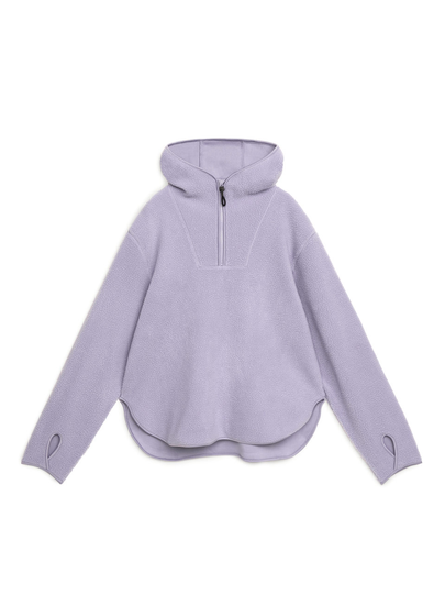Fleece Hoodie - Purple