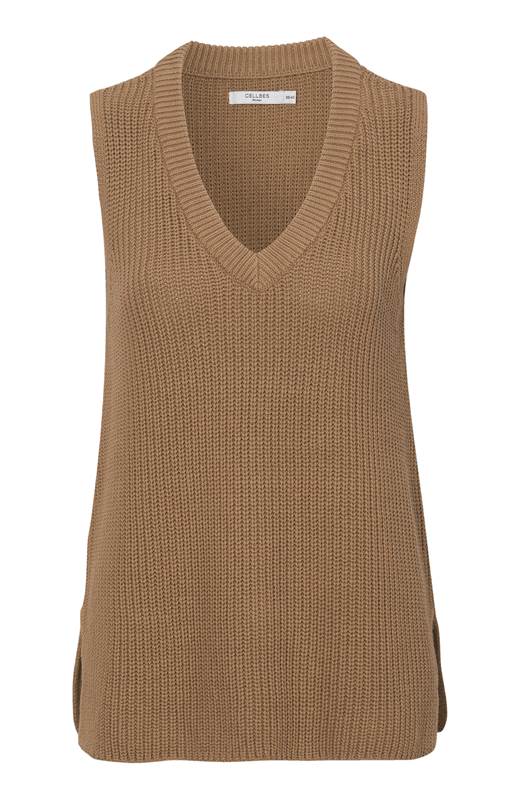 Cellbes Slipover Mörk beige