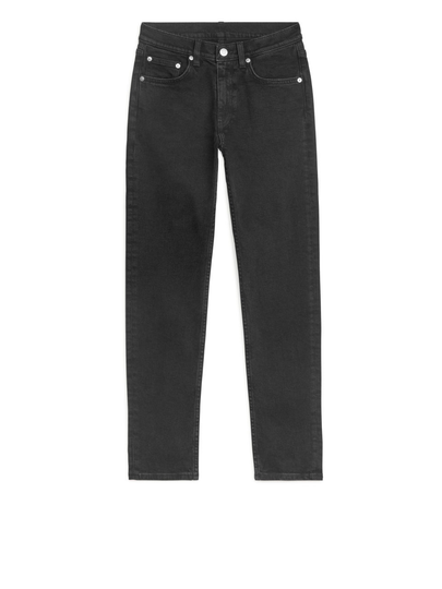 SLIM CROPPED Stretch Jeans - Grey