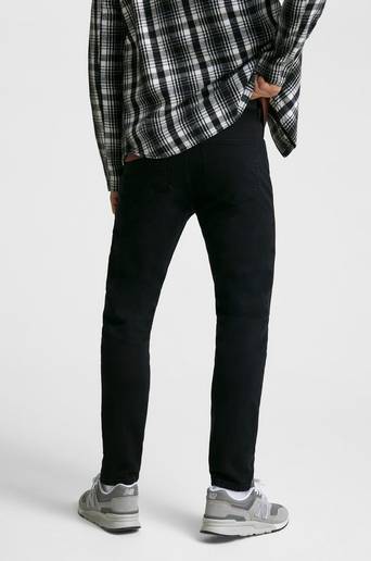 Studio Total Jeans Slim Tapered Jeans Svart