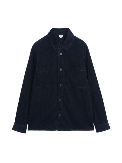 Corduroy Overshirt - Blue