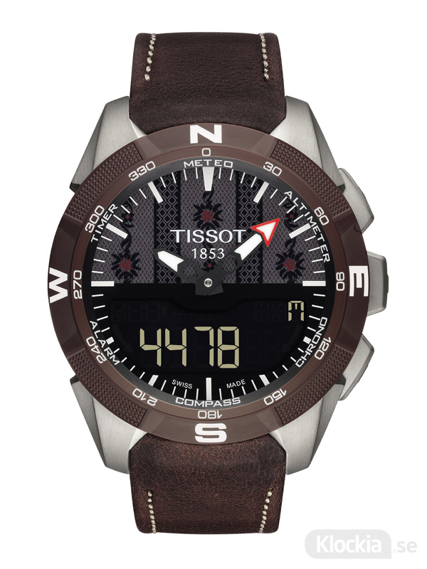 Herrklocka TISSOT T-Touch Expert Solar 2 - Swiss Edition T110.420.46.051.00