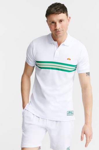 Ellesse Piké El Doppio Polo Vit