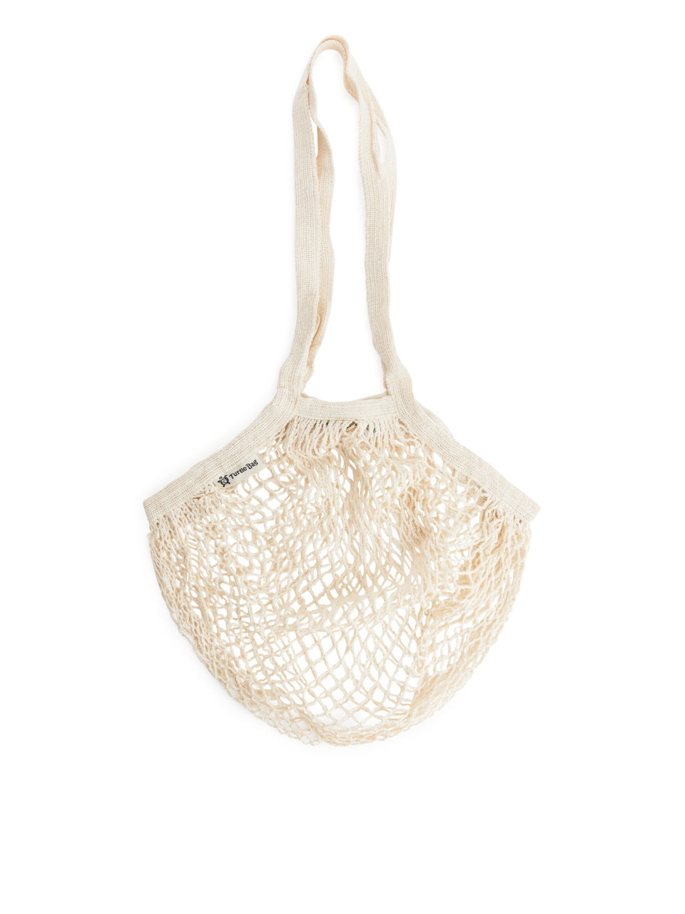 Turtle Bags Organic Long Handled String Bag - Beige