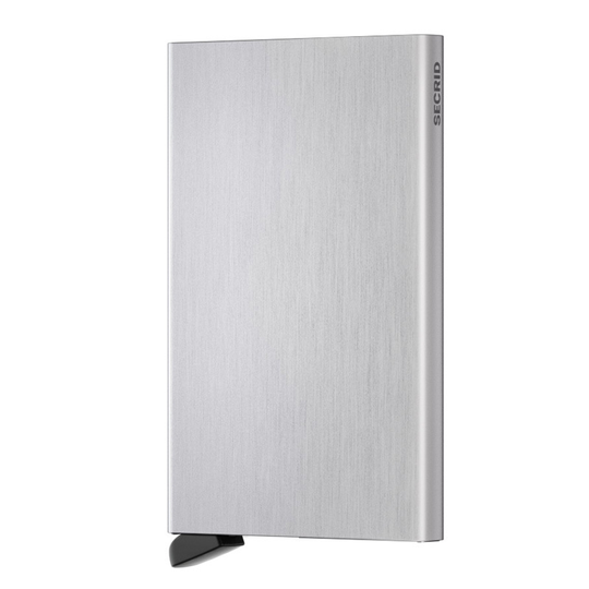 Secrid Cardprotector Brushed Silver C-BRUSHED-SILVER