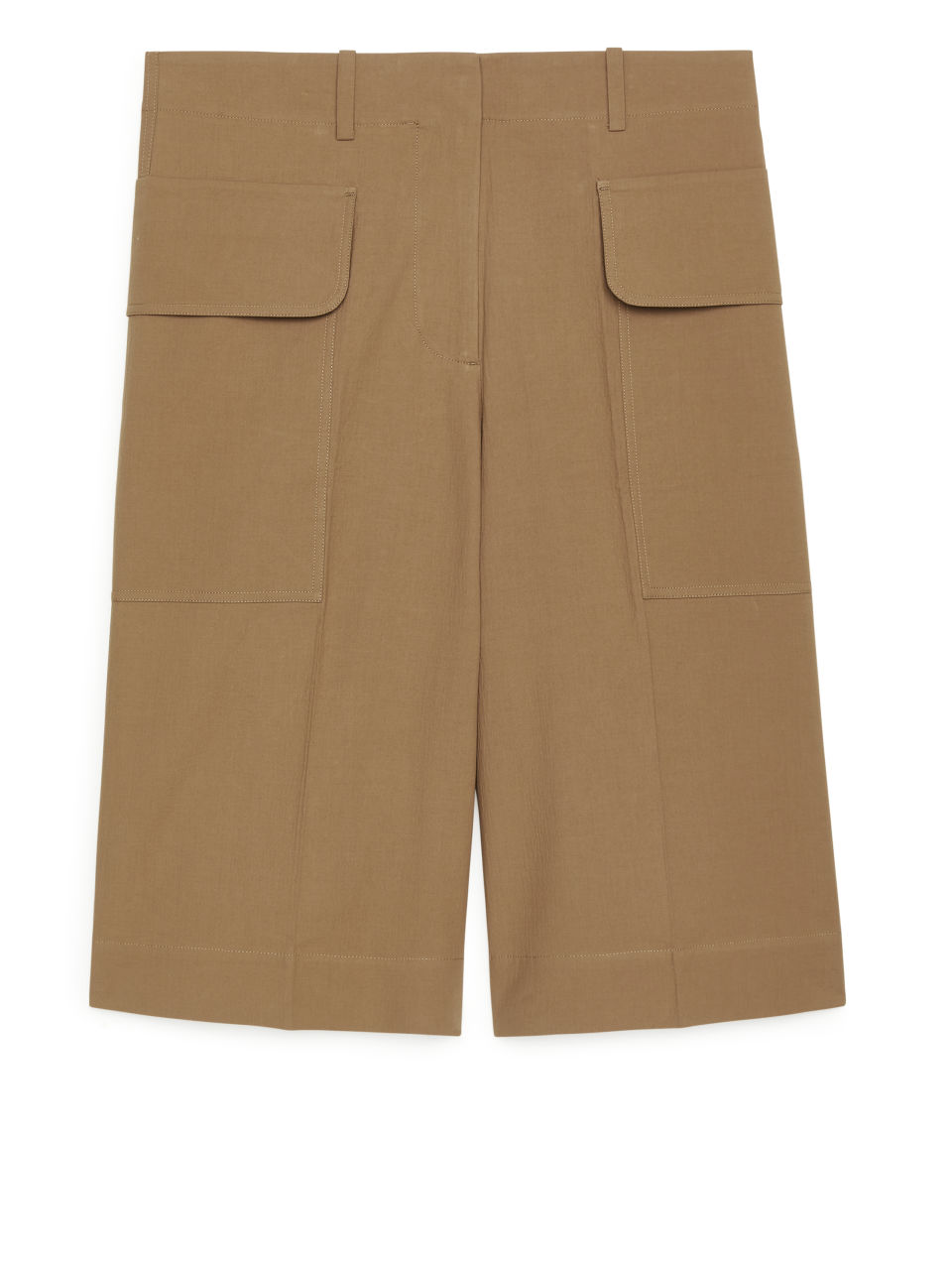 Utility Shorts - Beige