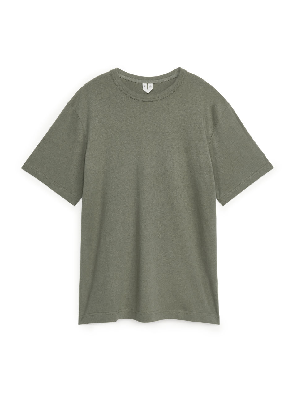 Cotton Linen T-Shirt - Grey