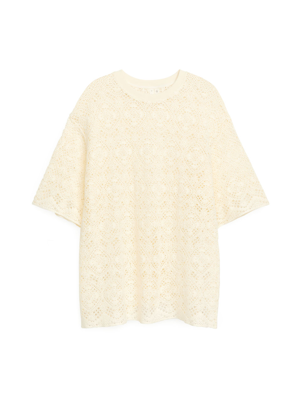 Crochet T-Shirt - White