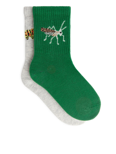 Cotton Socks - Green
