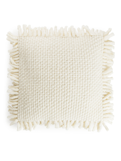 Fringed Cushion Cover 50 x 50 - White