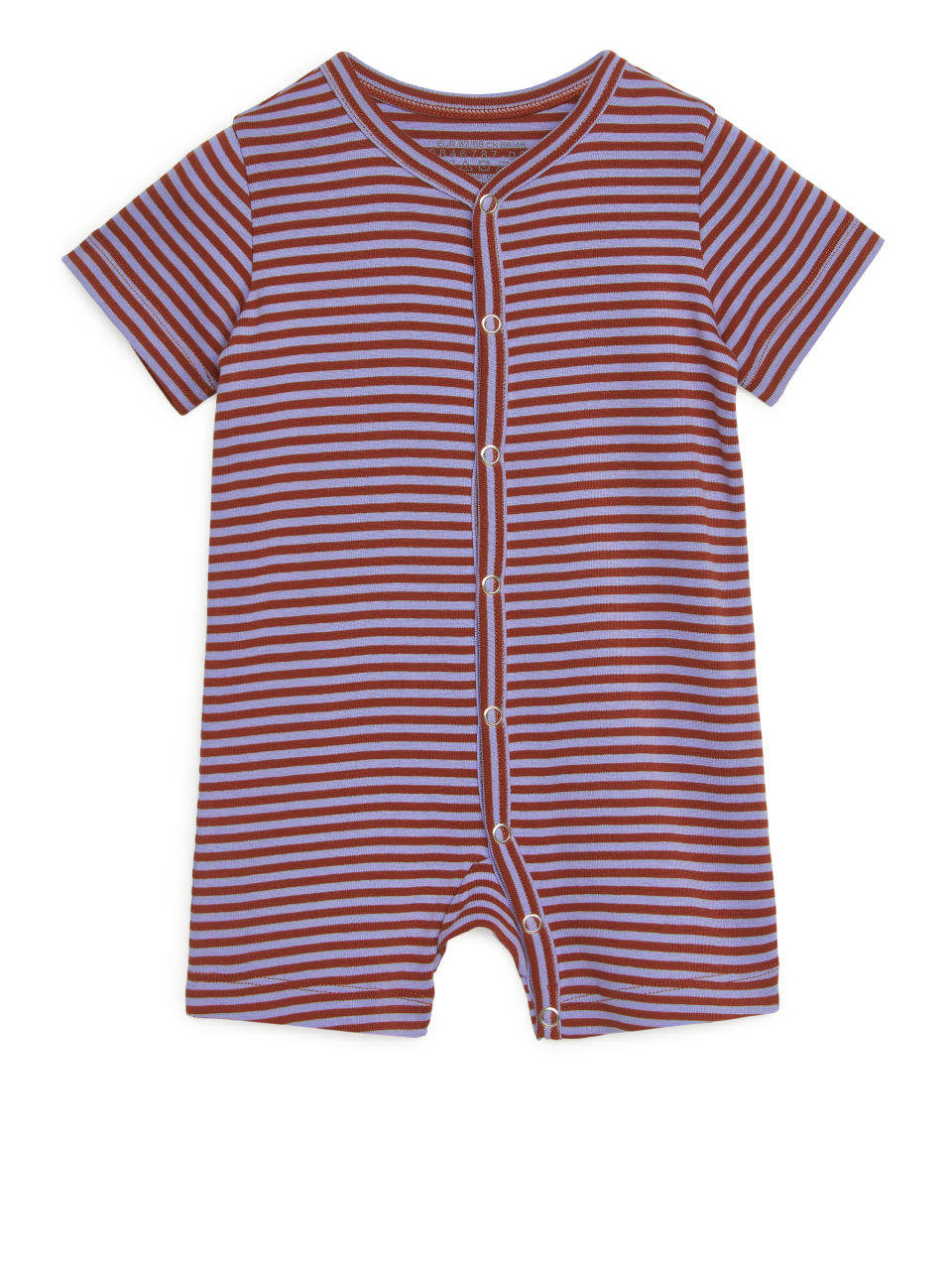 Short Sleeve All-in-One Pyjama - Purple
