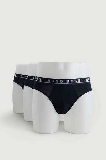 BOSS 3-Pack Briefs Svart