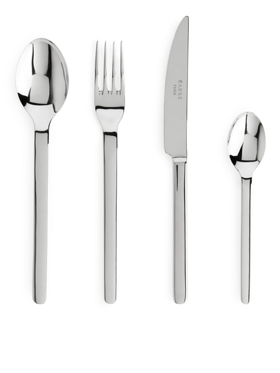 Sabre Paris Dinner Cutlery Set - Grey