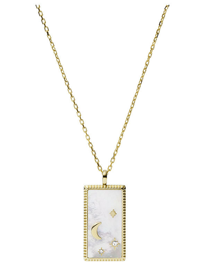 FOSSIL Halsband Georgia – Guld JF03886710