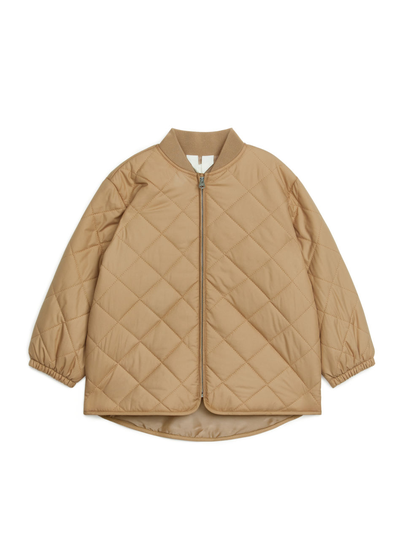 Quilted Insulator Jacket - Beige
