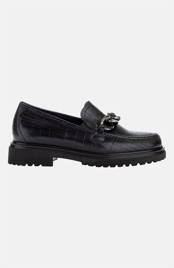 Skinnloafer med kedja