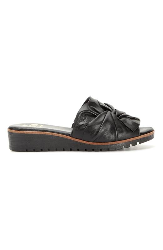 Dasia Skinnsandal Bluebell Bow Black Svart