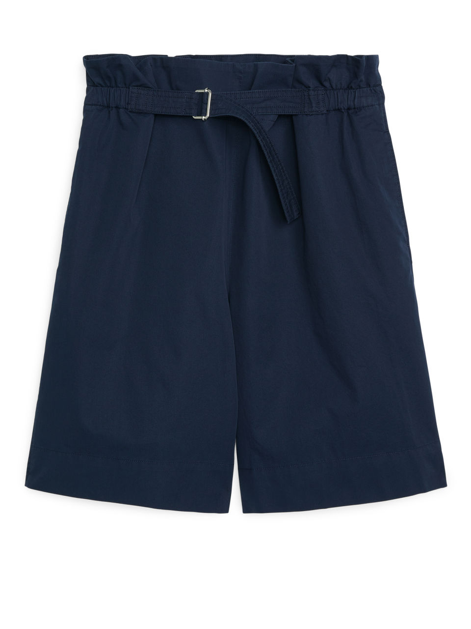 Belted Shorts - Blue