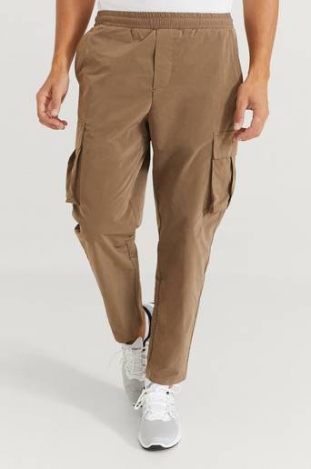 Woodbird Byxor Cargo Crisp Pants Brun