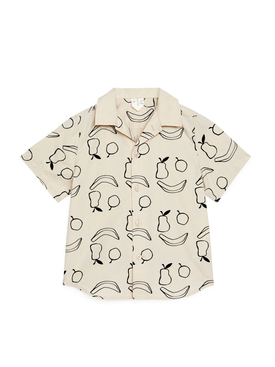 Short-Sleeved Shirt - Beige