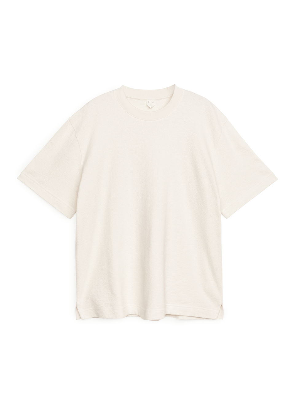Cotton Towelling T-Shirt - White
