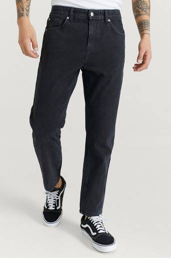 Studio Total Jeans Regular Tapered Svart