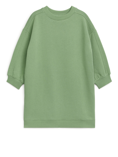 Sweatshirt Dress - Green