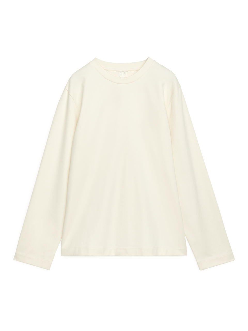 Heavyweight Long Sleeve T-shirt - White
