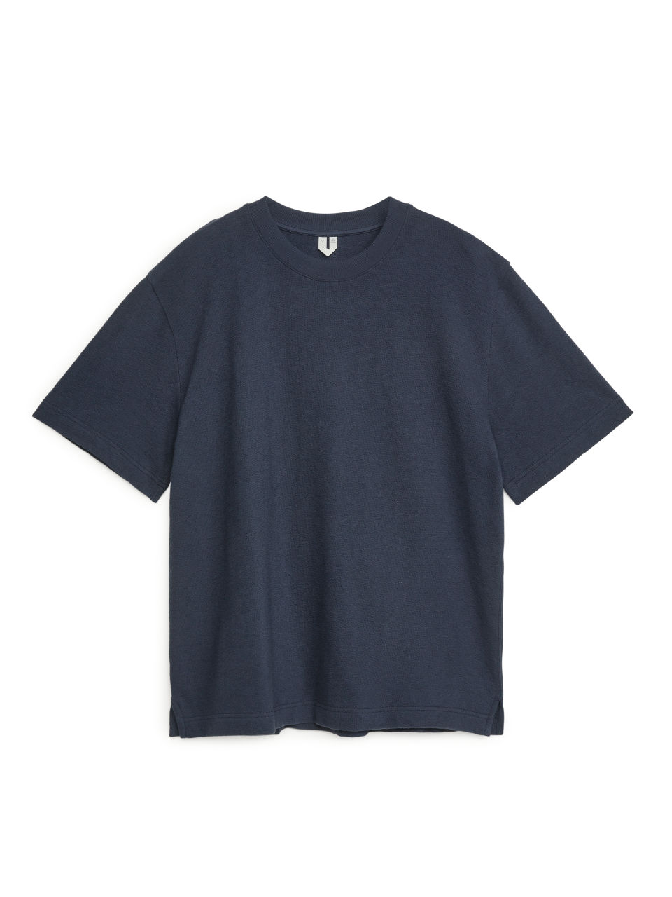 Cotton Towelling T-Shirt - Blue