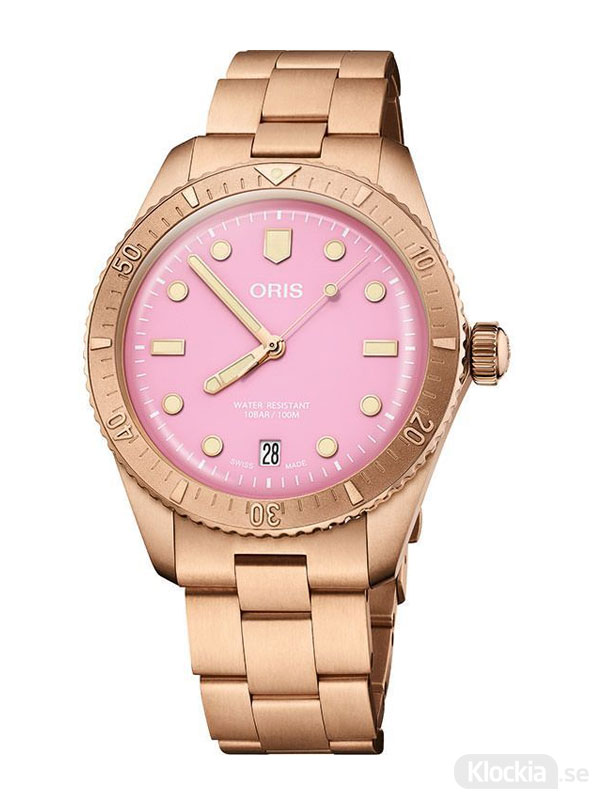 ORIS Divers Sixty-Five 38mm - Cotton Candy 733-7771-3158-07-8-19-15