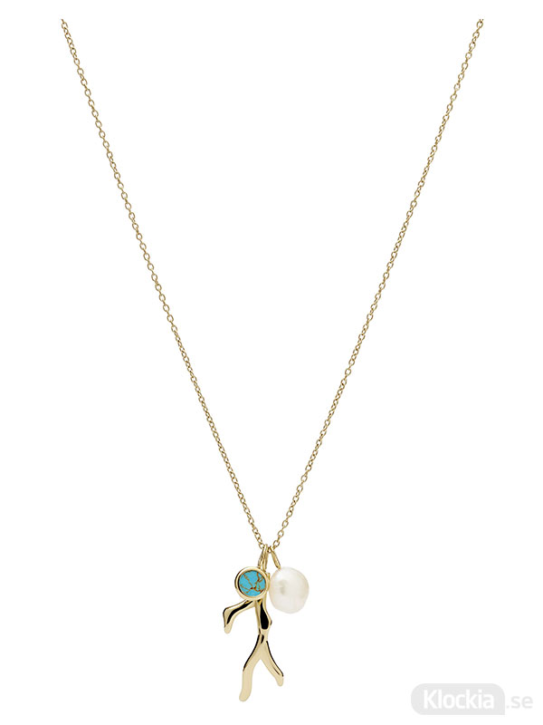 FOSSIL Halsband Fashion – Guld JF03736710 - Damsmycke