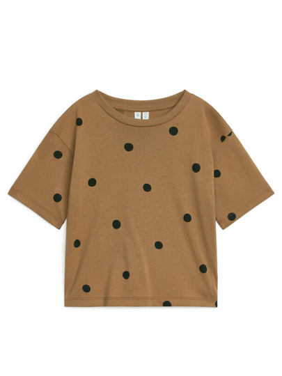 Printed T-Shirt - Beige