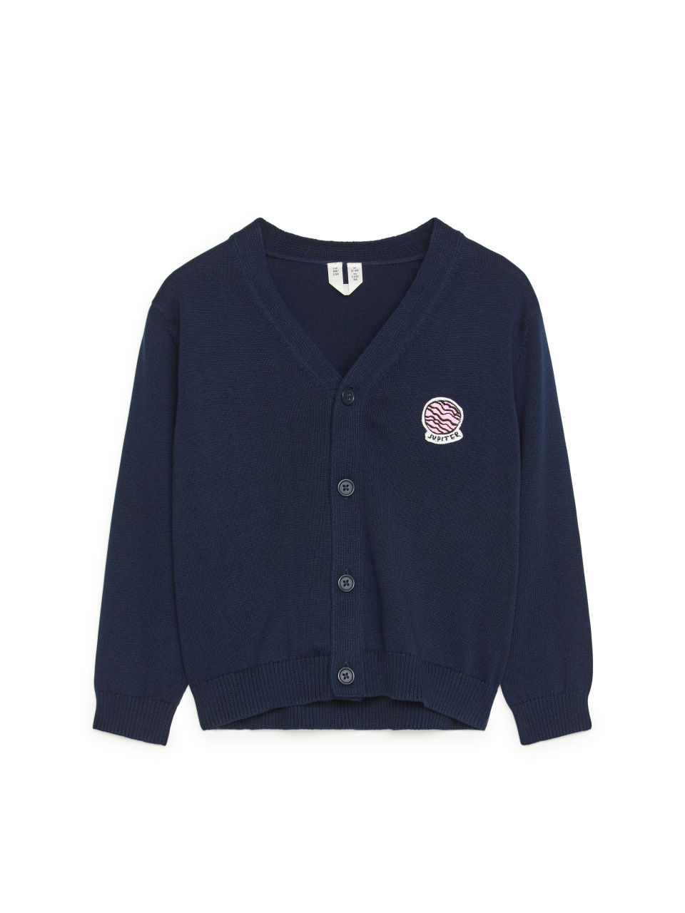 V-Neck Cardigan - Blue