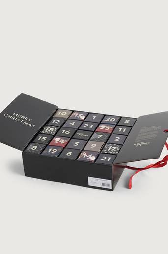 Topeco Julkalender 12 par Bomullsstrumpor, Mix Multi