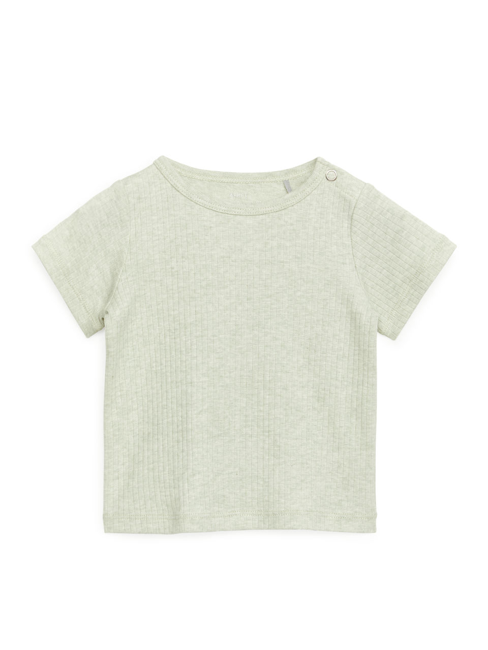Natural Dye Rib Top - Green