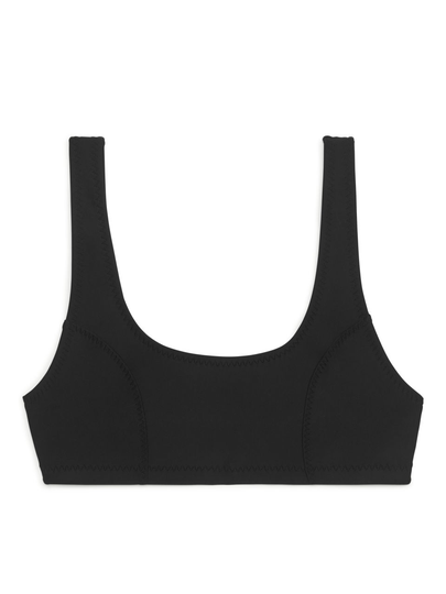 Scuba Bikini Top - Black