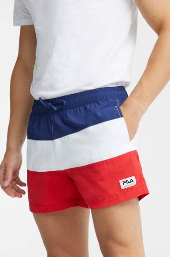 FILA Badshorts Stendal Blocked Beach Shorts Multi