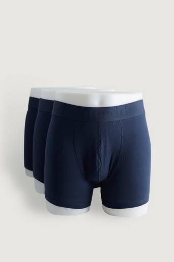 Resteröds Boxer Bamboo 3-Pack Regular Leg Blå