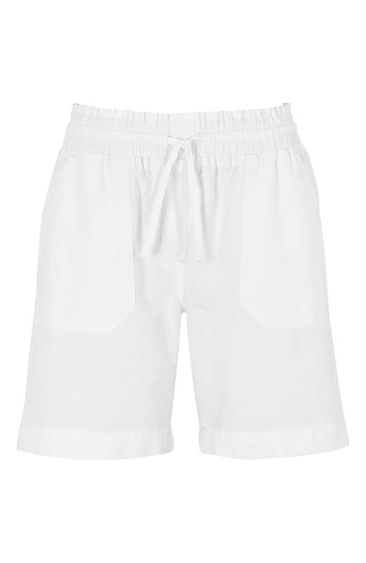 Cellbes Shorts med resårmidja Vit