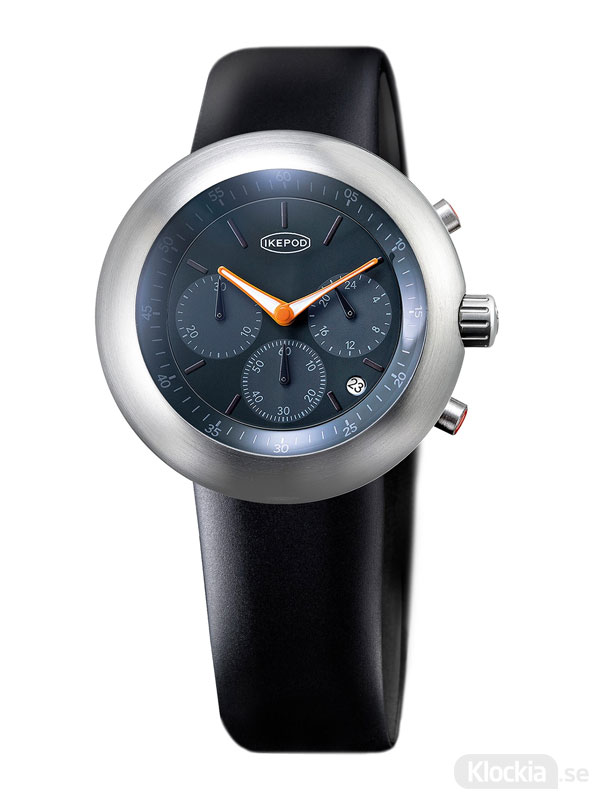 IKEPOD Chronopod Hey Joe 014 C014-SI-LB Herrklocka