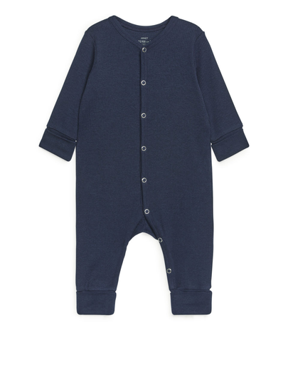 Cotton Lyocell Pyjama - Blue