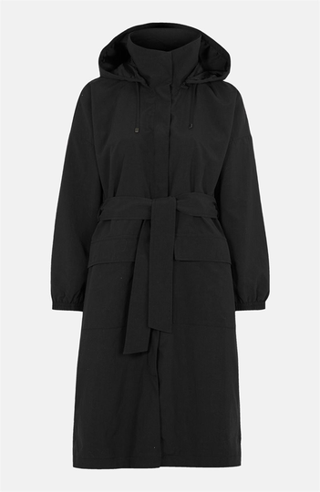 Parkas med knytskärp
