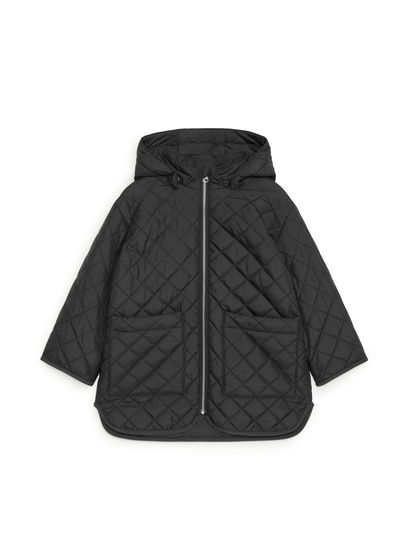 Quilted Jacket - Black